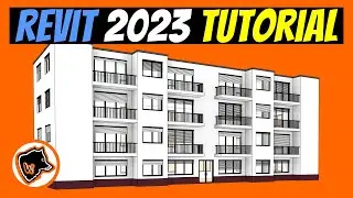 REVIT LT 2023 TUTORIAL: residential building (Metric + Imperial)