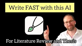 AI for Writing Literature Review and Thesis. Not 