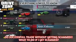 How to do trades in Drive Zone Online? 