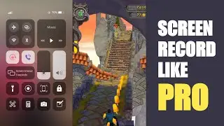 How to create a screen recorder just like iphone 13 pro max