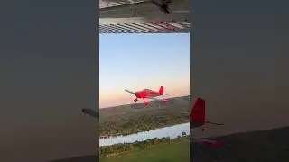 Vans RV6 over the Wisconsin river! 🥓🥓💥 #getouside #turnofftheTv #gofly