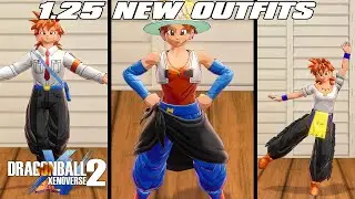 VERSION 1.25 ALL NEW CLOTHING & SUPER SOULS IN XENOVERSE 2 - DLC 20