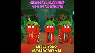 Ants Go Marching One By One Song _ FlickBox Nursery Rhymes _ Learn 1 to 10 number  #shorts