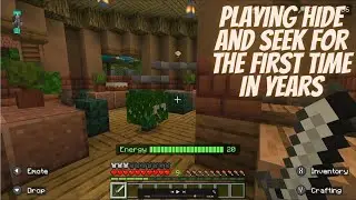Playing hide and seek for the first time in years
