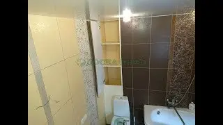 Встроенный шкаф в ванную комнату