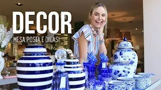 DECOR, Dicas e Mesa Posta | Tour: Moreira e Glorinha!