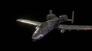 A-10 Model test render (file available for download)