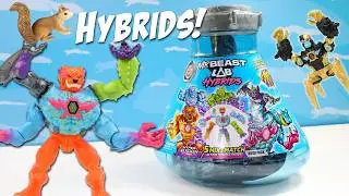 Mr Beast LAB Hybrids Mix & Match Monster Figures Hyper Fusion Mystery MEGA Pack