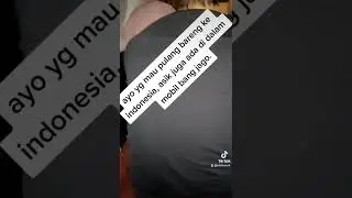 ayo yang mau pulang bareng ke indonesia, asik juga ada di dalam mobil bang jago.