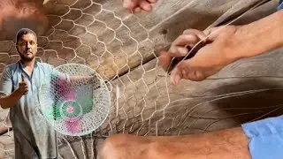 Crafting Perfection: Traditional Aluminum Wire Basket Weaving by a Skilled Artisan #HandmadeCrafts