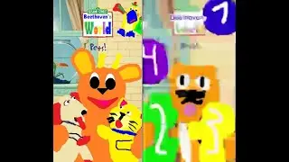 13 Elmo's World Pets With Numbers Nursery