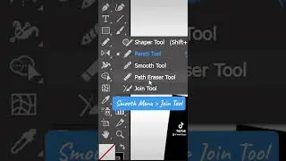 How To Use the Join Tool in Adobe Illustrator #graphicdesign #adobe #shorts