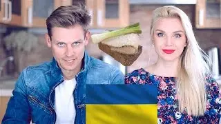 Пробуем Украинскую Еду! Trying Ukrainian Food!