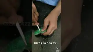 How to make heart shaped keychain | Creatorzz