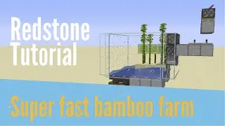 Super fast BAMBOO FARM TUTORIAL! (Zero tick bamboo farm, quantum tick aka shaky sand farm)