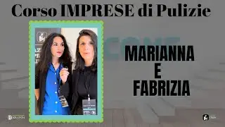 Corso Impresa di Pulizie: Marianna e Fabrizia addetti alle pulizie