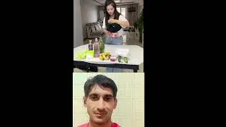 The girl hid one week's ration in her clothes لڑکی نے ایک ھفتے کا راشن اپنے کپڑوں میں چھپا لیا #fun