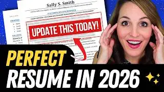 THE PERFECT RESUME IN 15 MINUTES OR LESS! 2024 TEMPLATE INSIDE!