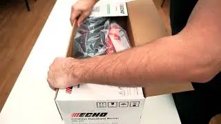 ECHO DPB-310 40V cordless blower quick setup guide.