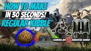 How to make REGULAR KIBBLE in ARK Survival Evolved! 30 seconds tutorial