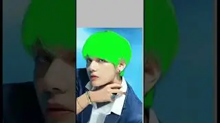 bts V looks gorgeous in green hair🤒😳 I'm convinced every color suits him🥰