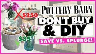Save HUNDREDS with these Home Decor DIYs on a BUDGET! | Don't splurge, I'll show you how to save!