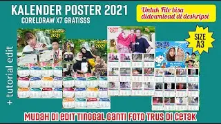 DOWNLOAD KALENDER 2021 CORELDRAW