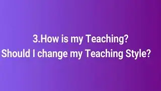 Confirmation/Feedback video