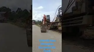 Tutorial Cara Menaikan Excavator Ke Truck 