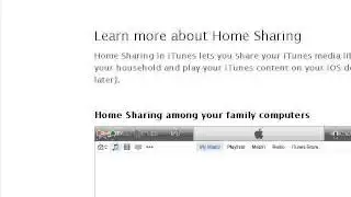 How-To Turn On Homesharing On Itunes