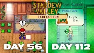 How quickly can I casually reach Perfection in Stardew Valley? | Part 2