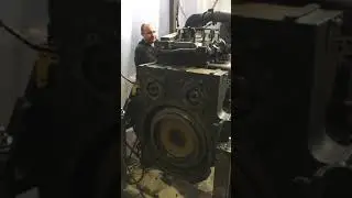 Первый запуск двигателя KOMATSU SA 6D170-E2 после капремонта