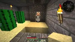 Trapping Lewis in quicksand - Minecraft