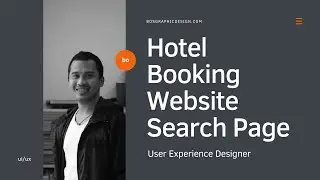 Hotel Booking Website Search Page