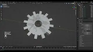 以3D Cursor 為圓心做出圓形物件