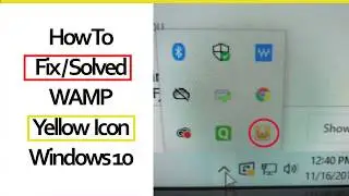 [Solved] Wampserver Yellow Icon in Hindi - Digital Womaniya