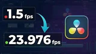 How to Fix Lag in DaVinci Resolve While Editing (Fast Method)