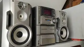Sony dhc ZX50 MD Bass excursion!!