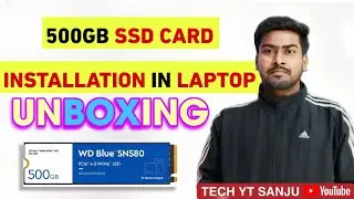 SSD Card Installation Process Step by Step in Hindi | 500 GB SSD Card Unboxing | SSD Card Allocation