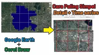 Mosaic Citra dari Google Earth dan Input ke ArcGIS
