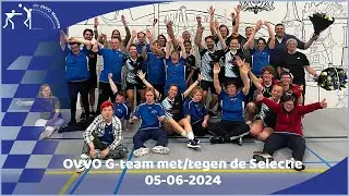 OVVO G-team met/tegen de Selectie 2024