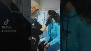 Прокол уха:)