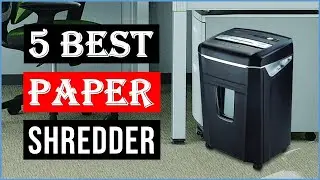 Best Paper Shredders in 2023 | Top 5 Best Paper Shredders - Review