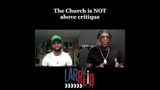 #LarryReidLive is The Church Critic. Get the book! #larryreid