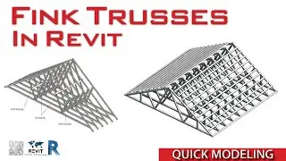 Fink Truss in Revit | Revit Beginner Tutorial