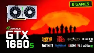GTX 1660 Super + Ryzen 5 5600 : Test in 8 Games 2023