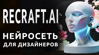 Нейросеть Recraft AI для дизайнеров. Обзор бесплатного сервиса