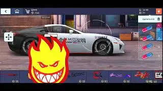 Гайд как нарисовать простой спорт винил в Drag Racing