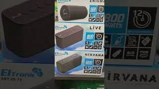 носимые модели колонок. ELTRONIC с защитой от воды и пыли .