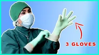 ASMR Medical | Latex Gloves Layering